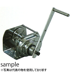 富士製作所　手動ウインチ　ポータブルウインチ　SSW-950N-BUFF　#400バフ仕上げ
