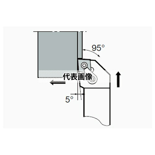 タンガロイ 外径用TACバイト MCLNR/L MCLNR2525M12
