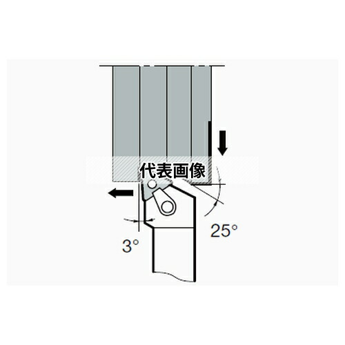 タンガロイ 外径用TACバイト MTJNR/L MTJNR2525M16