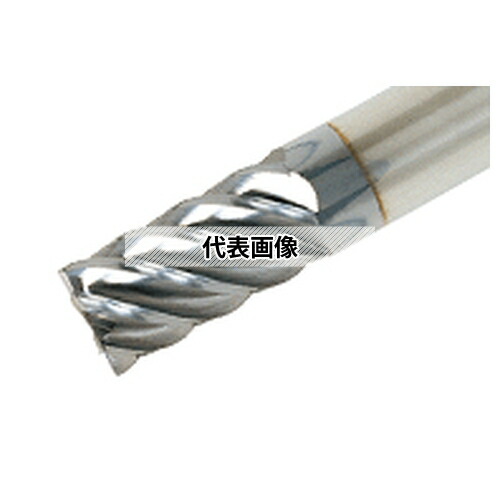 タンガロイ 4枚刃ねじれ角45°高硬度材(～65HRC)用エンドミル TECH-B6 TECH060B6-16W06-57:AH725