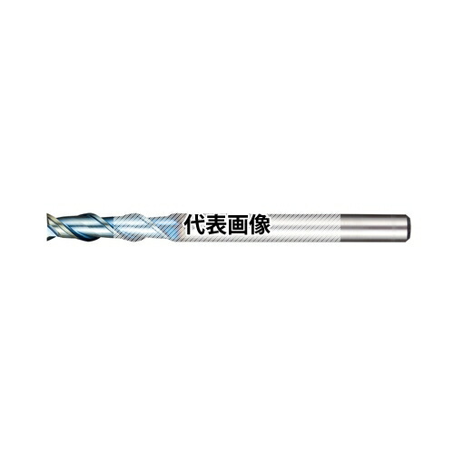 日進工具 アルミ専用エンドミル（DLCコーティング）4倍刃長タイプ AL4D-2DLC D6