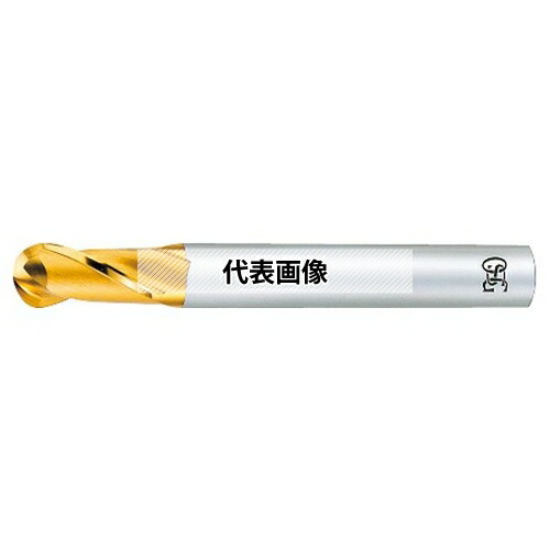 オーエスジー(OSG) TiNコーティング ハイスボールエンドミル 2刃 EX-TIN-EBD EX-TIN-EBD R10X20 (83|セミプロDIY店ファースト