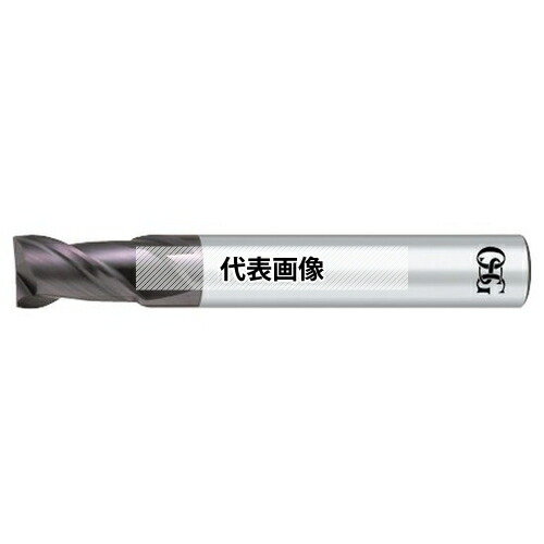 オーエスジー(OSG) WXコーティング 超硬エンドミル 2刃 ガッツミル WX-G-EDSS WX-G-EDSS 9 (3019090)