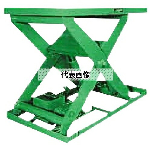 ビシャモン(スギヤス) 回転台付き 固定式テーブルリフト マワール付（油圧駆動タイプ）EL100 [法人限定][送料別途お見積り]｜セミプロＤＩＹ店ファースト 242,110円