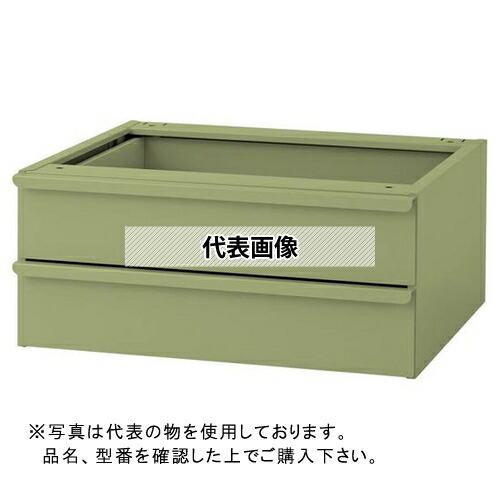 山金工業 ワークテーブル用 キャビネット D2-G[法人限定][送料別途お見積り]