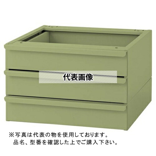 山金工業 ワークテーブル用 キャビネット S3 S3-G[法人限定][送料別途お見積り]