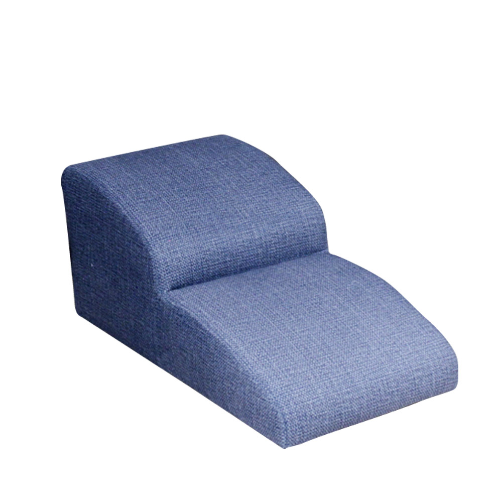 後藤家具物産 ドッグステップ2段 DG-STEP-2-BL ブルー色 ペット用品 ペット用家具 | ブルー ペット家具 2段 階段 ペット用品 スロープ 犬 ステップ いぬ