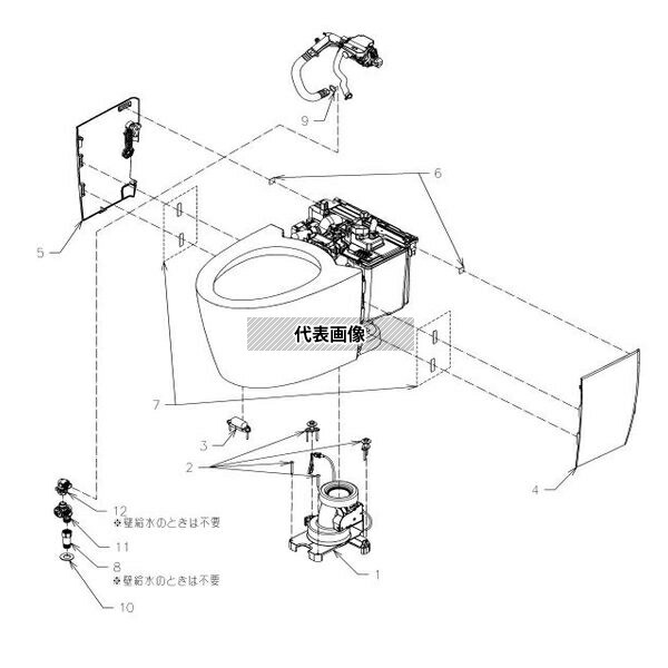 楽天市場】TOTO 床置壁排水大便器 ネオレスト パステルアイボリー 便器 