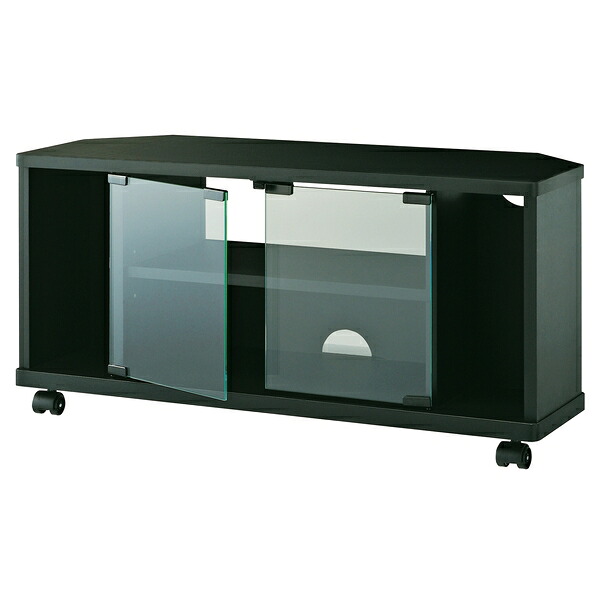 ハヤミ工産(TIMEZ) ガラス扉付テレビ台 TV-LP800 26～32V型対応 800mm幅 キャスター付 [時間指定不可]