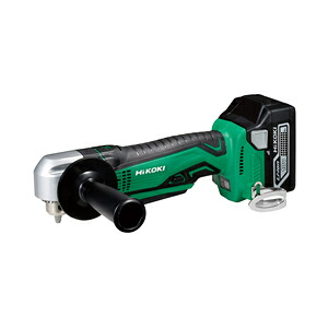 HiKOKI（日立工機） 18V/5.0Ah コードレスコーナードリル DN18DSL(LXPK)(L) アグレッシブグリーン