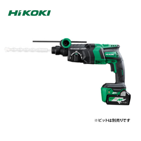 HiKOKI（日立工機） マルチボルト（36V）コードレスロータリハンマドリル DH36DPE（2XP) 本体・電池&times;2個・充電器・ケース付｜セミプロＤＩＹ店ファースト