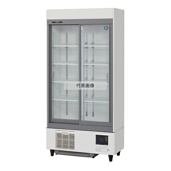 ホシザキ(HOSHIZAKI) スライド扉式冷蔵ショーケース RSC-90E 内容:533L 単相100V 幅:900mm[法人限定]