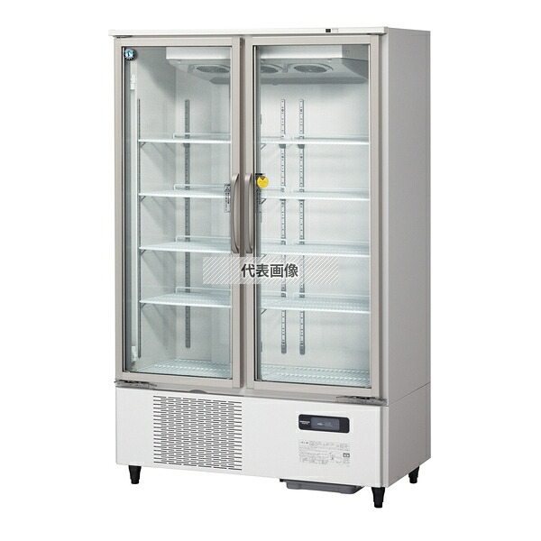 ホシザキ(HOSHIZAKI) リーチイン冷凍ショーケース USF-120AT3 内容:546L 2電源必要 幅:1200mm[法人限定]