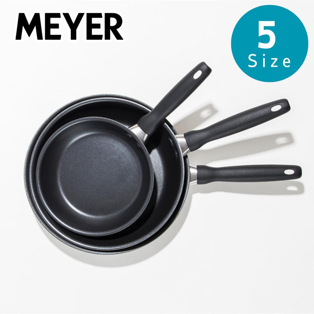 【2個セット】選べる5種 MEYER フライパン エッグパン IH ガス火 グレー ND-745 マイヤーズワン | マイヤー フライパン IH ガス ガス火 オール熱源 ふっ素樹脂 こびりつきにくい お手入れ簡単 金属ヘラOK 握りやすい 熱くなりにくい ハンドル 深型 ウォックパン 卵焼き｜セミプロＤＩＹ店ファースト