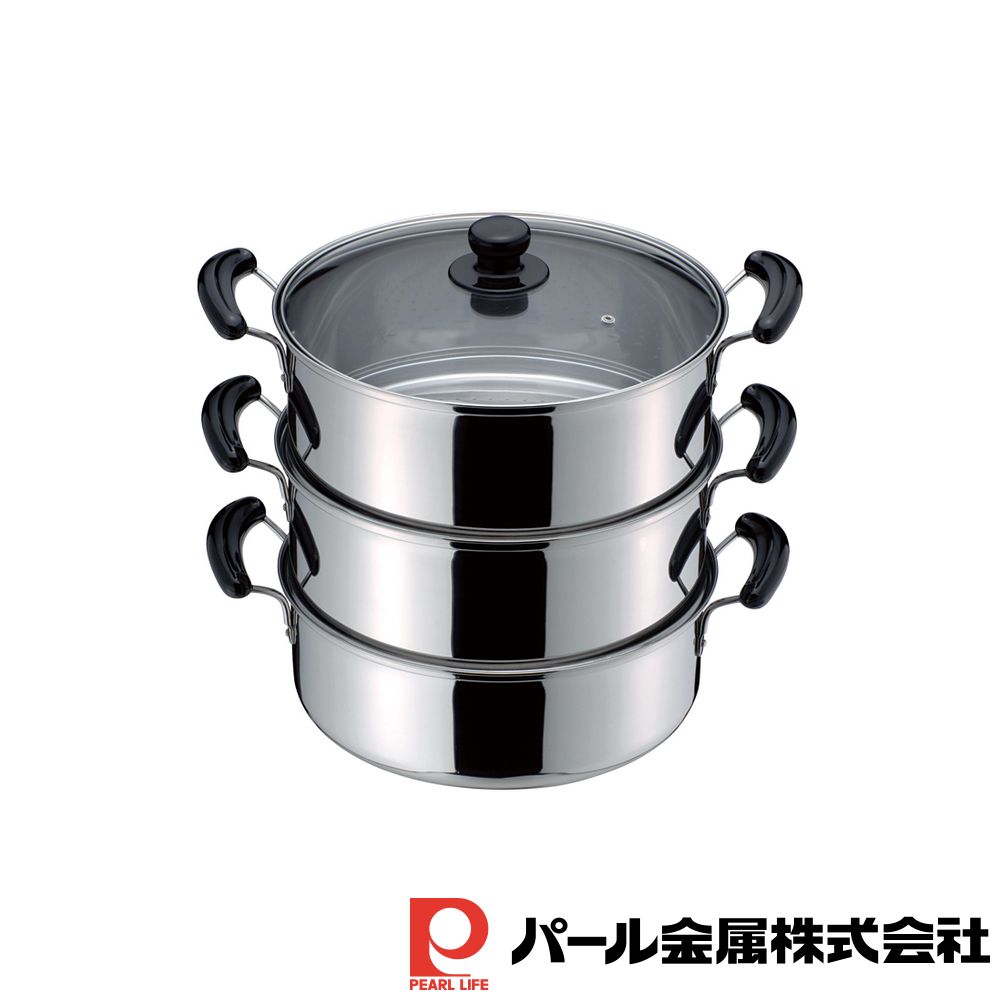 楽天市場】日本製 せいろ 蒸し器 アルミ製 二段+深鍋セット 30cm/2.5升