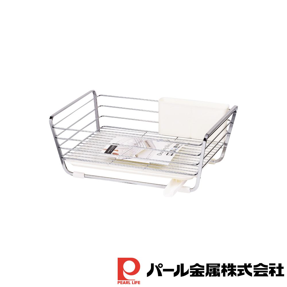 【2個セット】シンプルストレージ 水切りバスケット(ホワイト) | ホワイト キッチン 収納用品 水切りラック 防サビ加工 台所 食器 水切りかご 食器収納 カゴ 清掃 衛生 水廻り 厨房 テーブル Sストレージ 水切り バスケットWH かご 9,006円