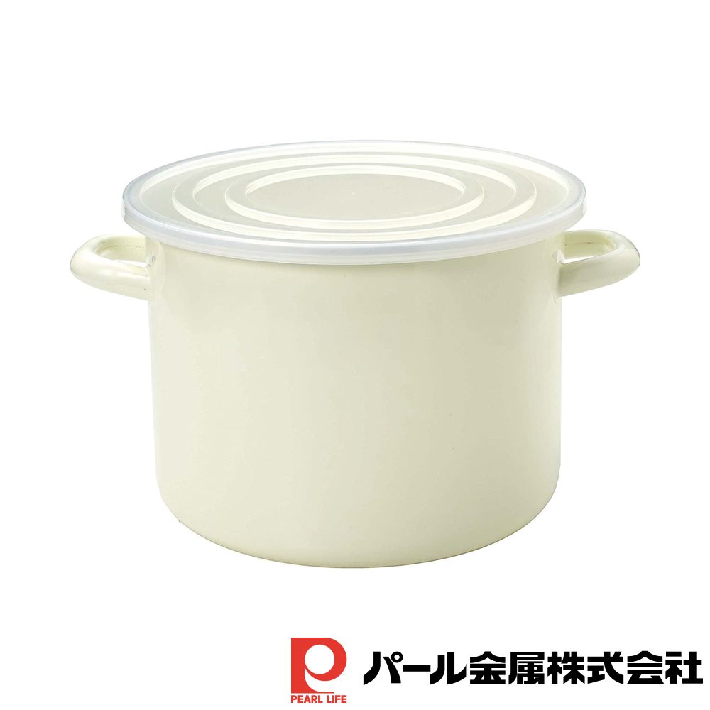 【2個セット】ストリーム ホーローストックポット24cm(8.4L) | ストリーム 保存容器 食器 調味料入れ キッチン用品 調理器具 グッズ 便利 父の日 母の日 クリスマス 結婚 プレゼント ホーロー 日常 生活 暮らし アイデア 時短