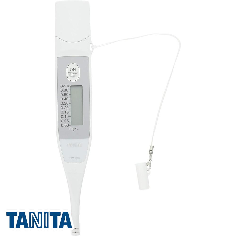 2025新商品 TANITA(タニタ) EW506WH 残留塩素チェッカー ホワイト | ホワイト タニタ 水道水残留塩素チェッカー バックライト 残留塩素チェッカー マグネット付 白 マグネット付き ストラップ付き バックライト付き 水質管理 濃度測定 防水 9段階バー表示|セミプロDIY店ファースト