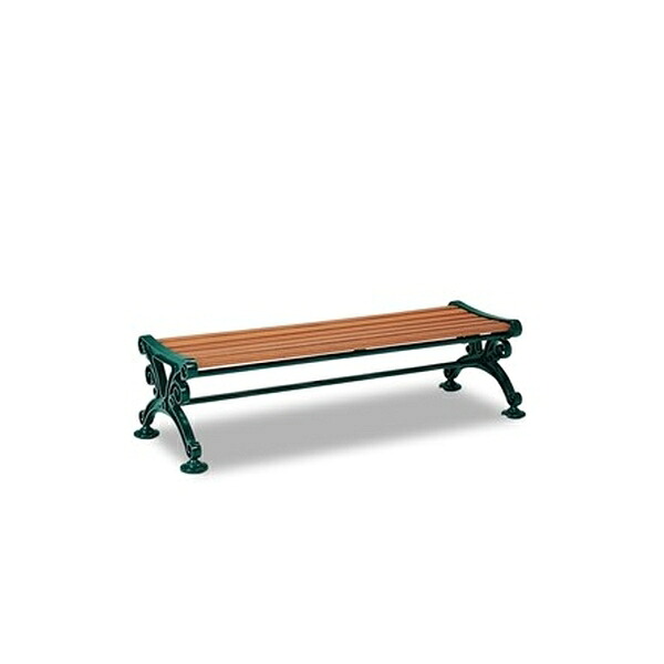 テラモト(TERAMOTO) ベンチスワール 1500 背なし BC-303-215-1 [法人限定] | テラモト 背なし 公園 木製ベンチ スポーツ施設 ガーデン 学校 お庭 ベンチ｜セミプロＤＩＹ店ファースト