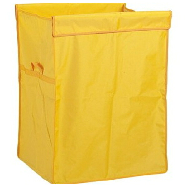 テラモト(TERAMOTO) システムカート ワイド(袋E) 180L 黄 DS-579-061-5 [法人限定] | テラモト 黄 180L黄 ゴミ 回収 分別 運搬 折畳み