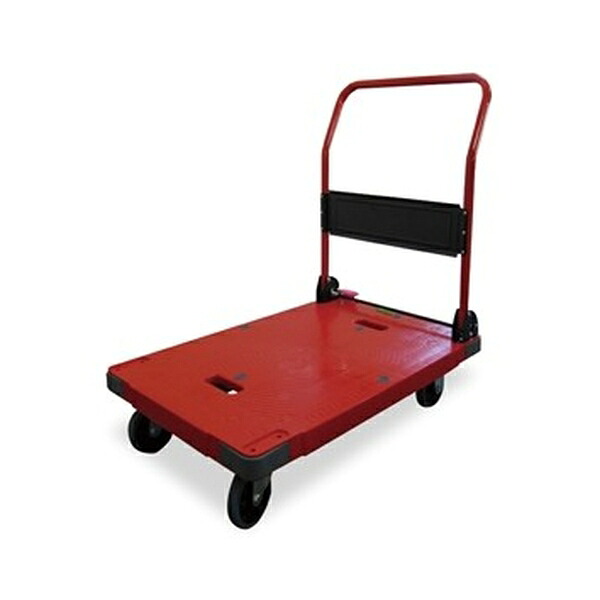 テラモト(TERAMOTO) 台車II (フットブレーキ付) 大 レッド OT-561-140-2 [法人限定]｜セミプロＤＩＹ店ファースト