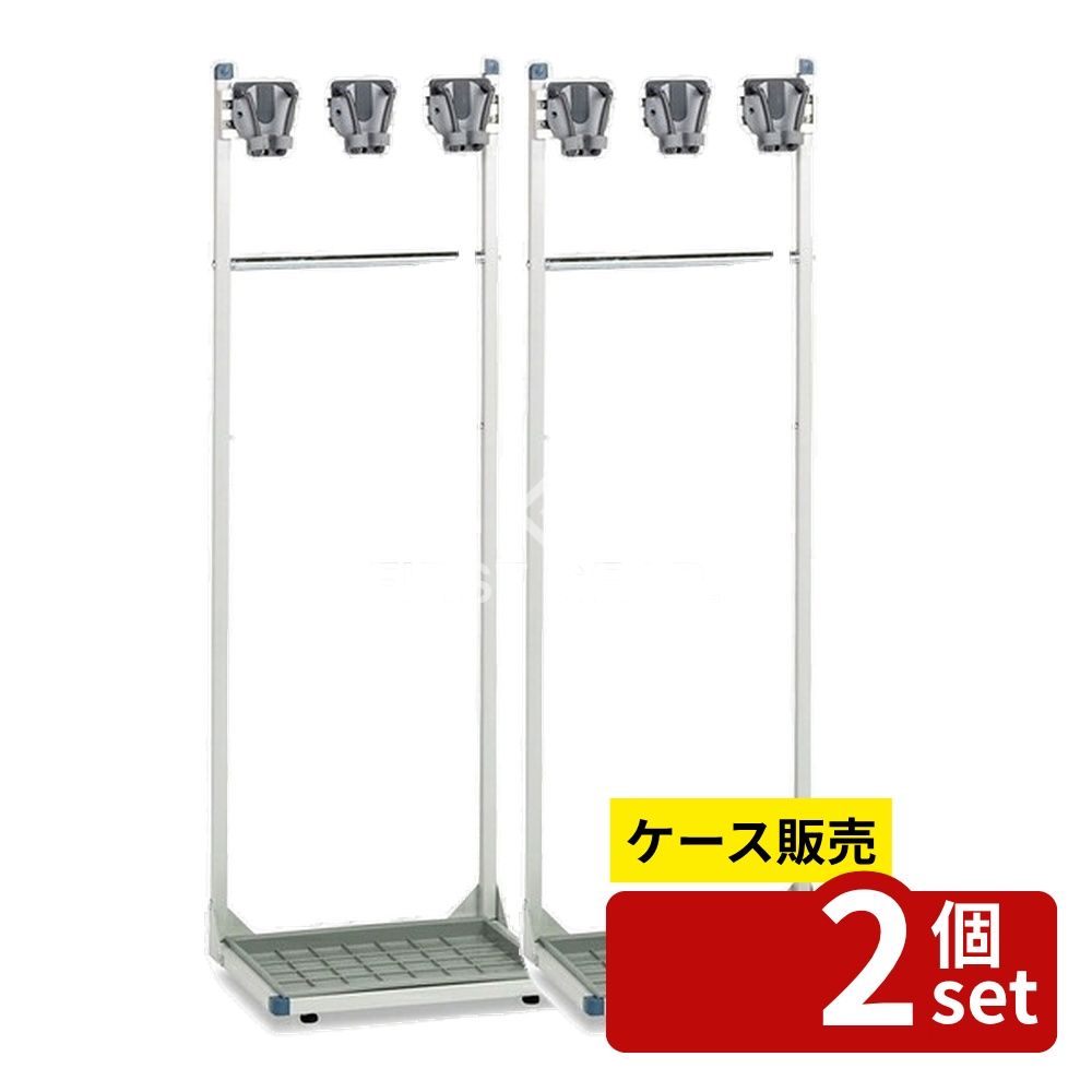 【箱売り 2個セット】テラモト(TERAMOTO) コアラコンパクトハンガー(3本掛) 3本掛 CE-492-013-0 [法人限定] | コアラハンガー テラモト ハンガー 折りたたみハンガー モップハンガー 清掃ハンガー 常設ハンガー コンパクト収納 業務用ハンガー マルチハンガー 29,223円
