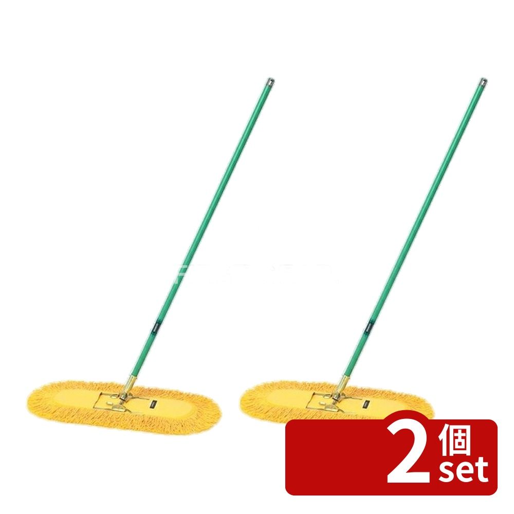 【2個セット】テラモト(TERAMOTO) ホールモップ 60 CL-330-060-0 [法人限定] | ホールモップ テラモト 業務用モップ 60cm 布モップ 掃除モップ FLOOR モップクロス シートモップ 清掃用モップ ワイパー スチールモップ 家庭用モップ スフ混モップ 天然素材モップ