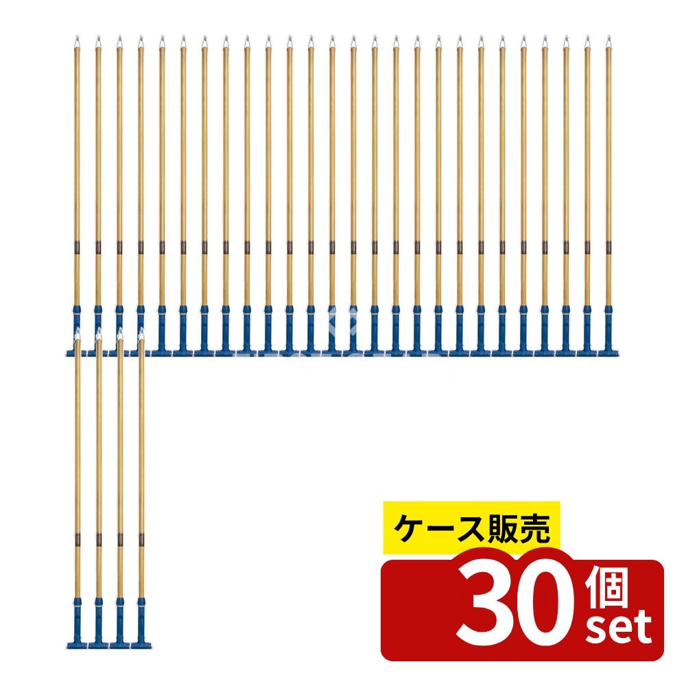 【箱売り 30個セット】テラモト(TERAMOTO) FXハンドル 木柄S BLブルー CL-374-130-3 [法人限定] | テラモト 清掃用品 ハンドル ブルー 木柄 FXハンドル 業務用 清掃 道具 床清掃 直径25mm UV塗装 頑丈 機能的 人気 アイテム 高品質 メンテナンス 使いやすい 長柄