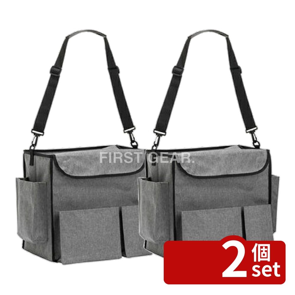 【2個セット】テラモト(TERAMOTO) BMショルダーバッグ ライトグレー L DS-233-830-5 [法人限定] | ショルダーバッグ BMバッグ ライトグレー バッグ メンズ バッグ レディース おしゃれ 清掃バッグ ポリエステル 便利 かわいい トートバッグ お洒落 ショルダーバッグ 15,257円
