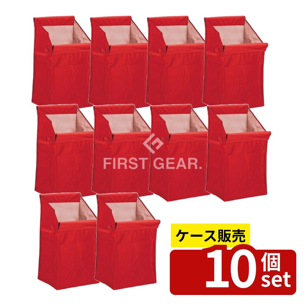 【箱売り 10個セット】テラモト(TERAMOTO) システムカートA 替袋E 赤 DS-574-420-2 [法人限定] | システムカート 赤 カート替え袋 投入口 カート用 袋 ナイロン 81L 使いやすい 赤色 便利 収納 大型カート ショッピングカート 耐久性 おしゃれ 自立型 コンパクト 軽量