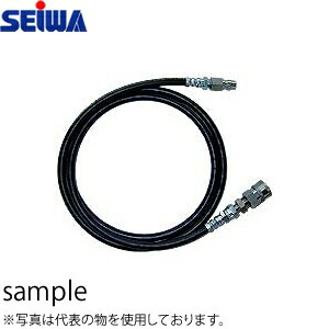 楽天市場】精和産業(セイワ) 高圧洗浄機用 カプラ付ゴムホース(9M) 30m