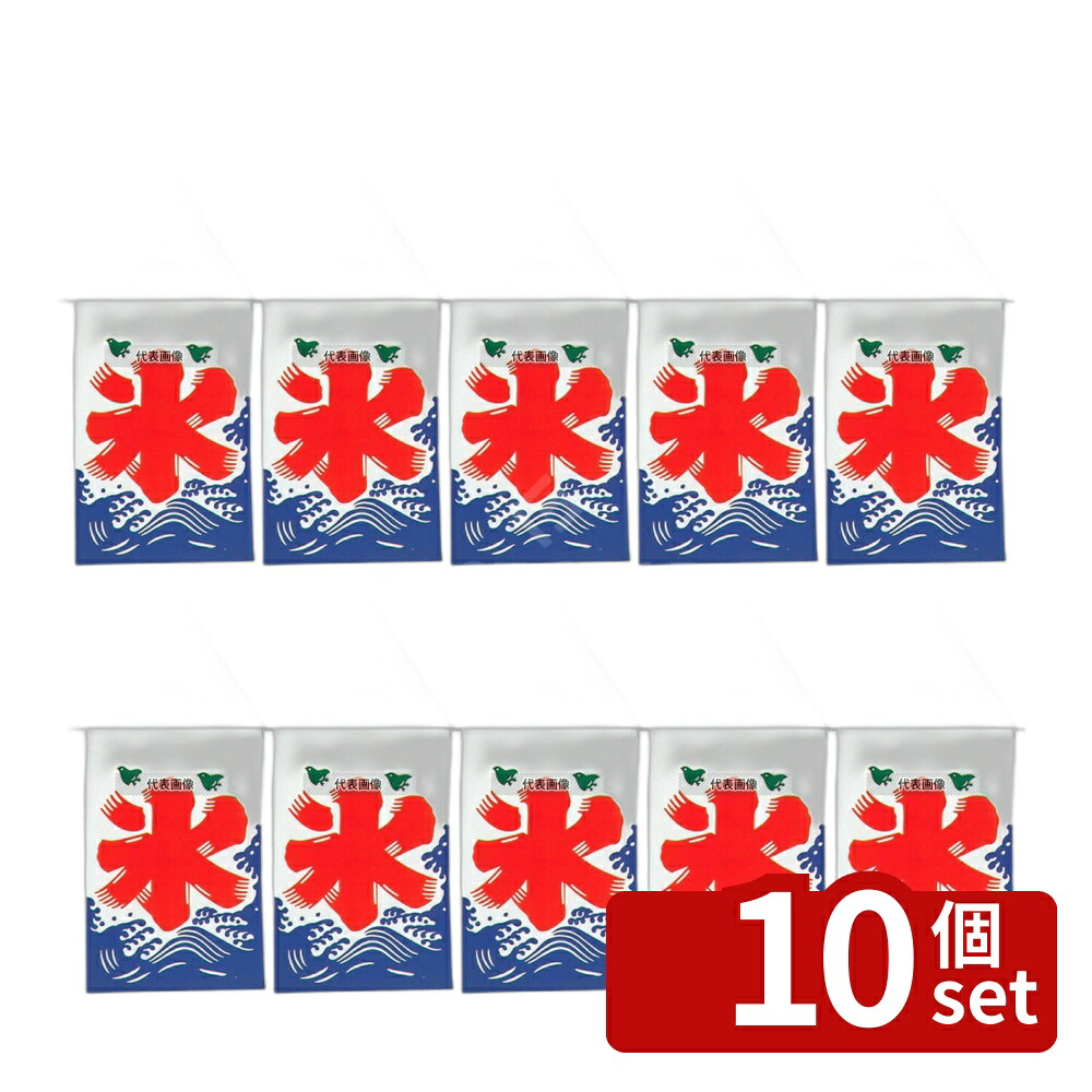 【10個セット】江部松商事 氷旗 小 380×350mm 380×350 ブレンダー/ジューサー/かき氷 No.0981000
