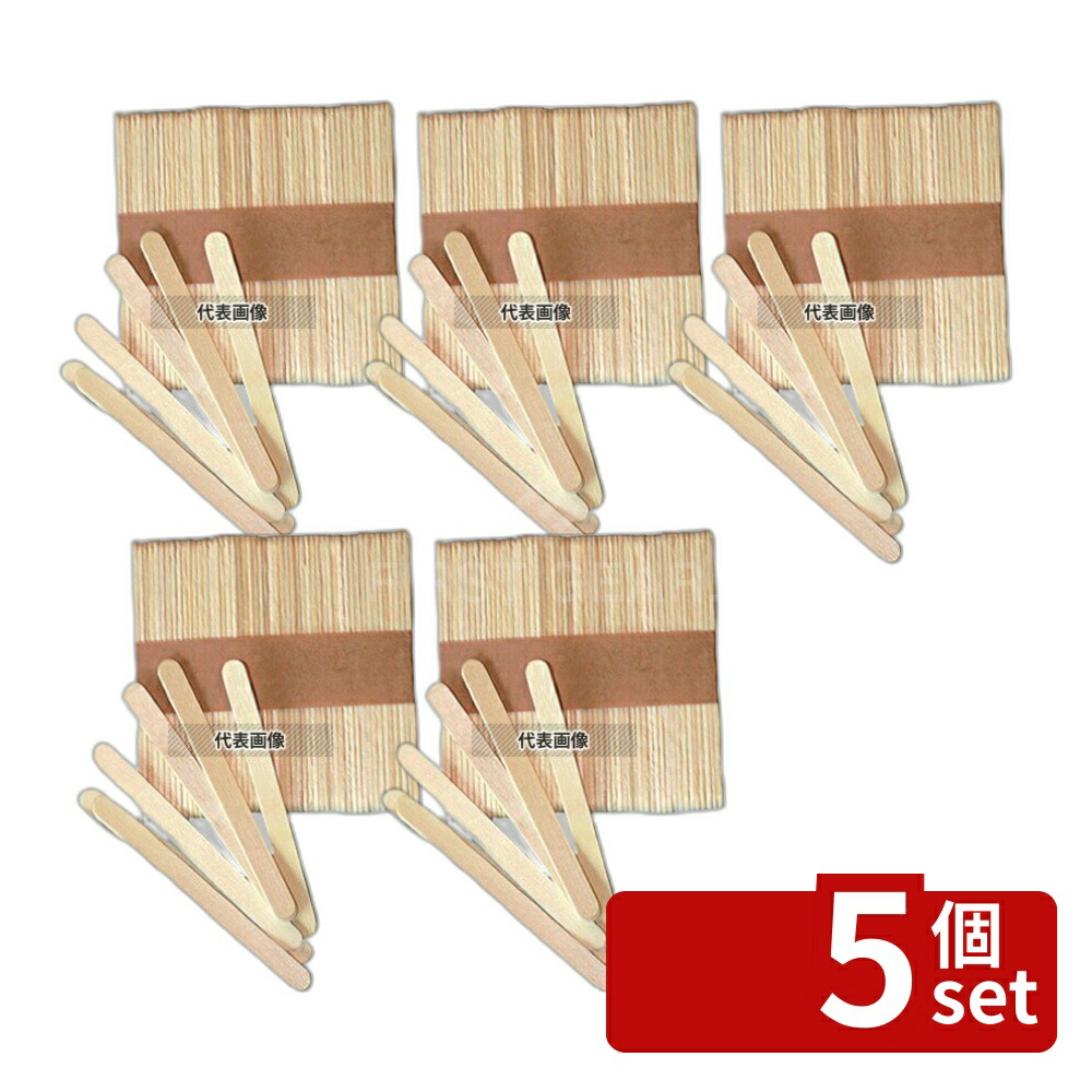 【5個セット】Silikomart(シリコマート) ステッコフレックス WS木製スティック(500本入) 113×10mm 棒 No.0558740