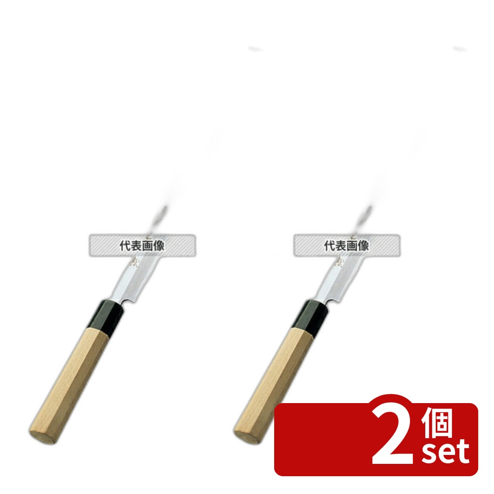 【2個セット】兼松作 青二鋼 蛸引庖丁 36cm 蛸引 包丁 No.0568900