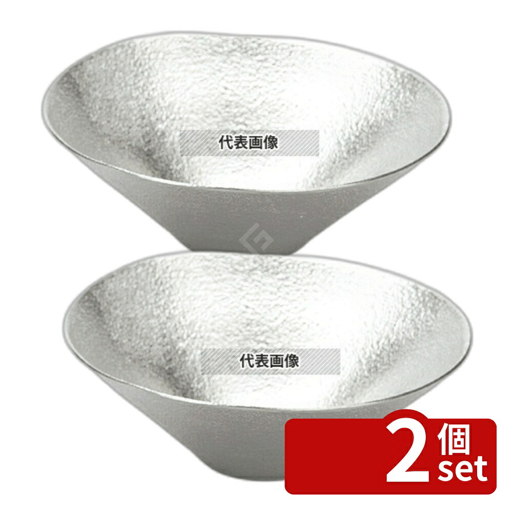【2個セット】能作 錫 kuzushi Yugami 大 501570 φ123&times;H46 皿 No.5928700｜セミプロＤＩＹ店ファースト