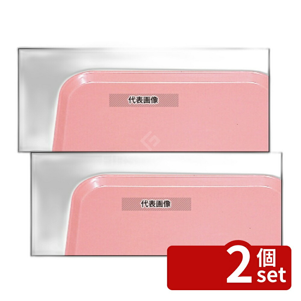 【2個セット】CAMBRO(キャンブロ) カムトレー 1826 (409) ブラッシュ 652×452 トレイ No.6193400