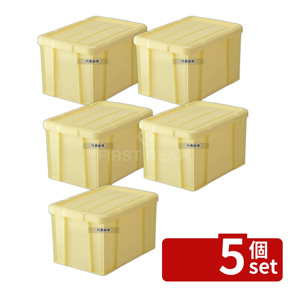 【5個セット】RISU(リス) ポリプロピレン 角型 漬物樽 36型 (押し蓋付) 36L 519&times;363&times;270Hmm ストックポット/保存容器 No.6318620｜セミプロＤＩＹ店ファースト 18,855円