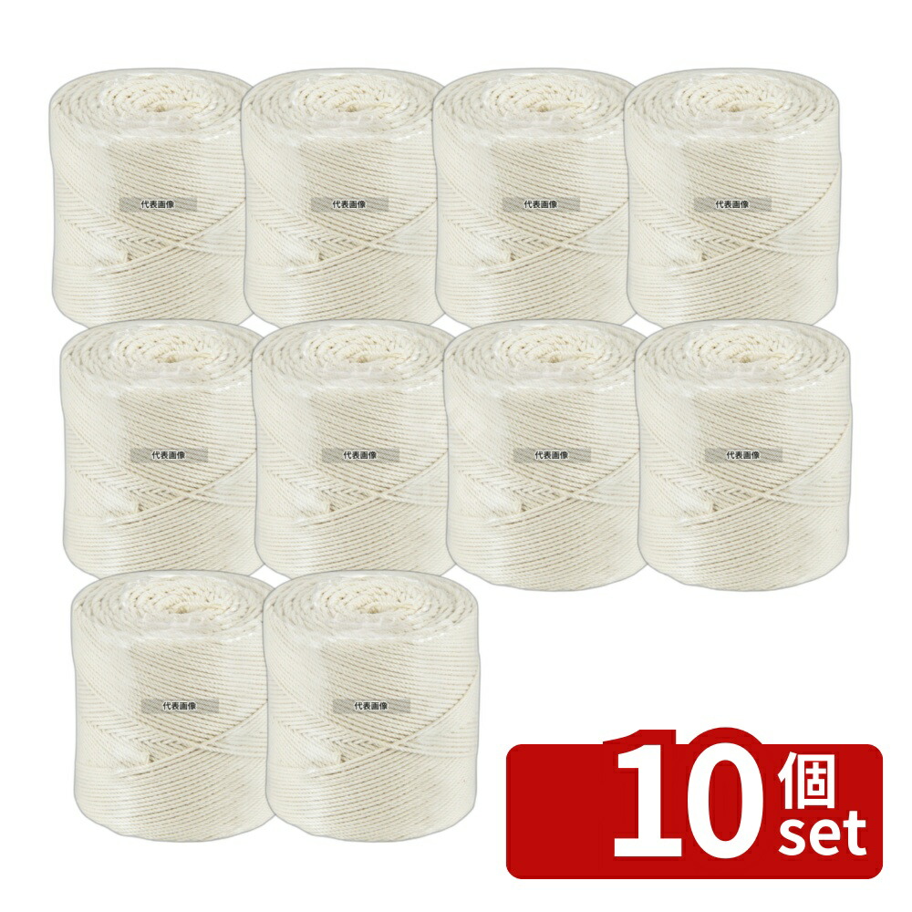 【10個セット】EBM(江部松) たこ糸 バインダー巻 6号 550m巻 550m たこ糸 No.6585600
