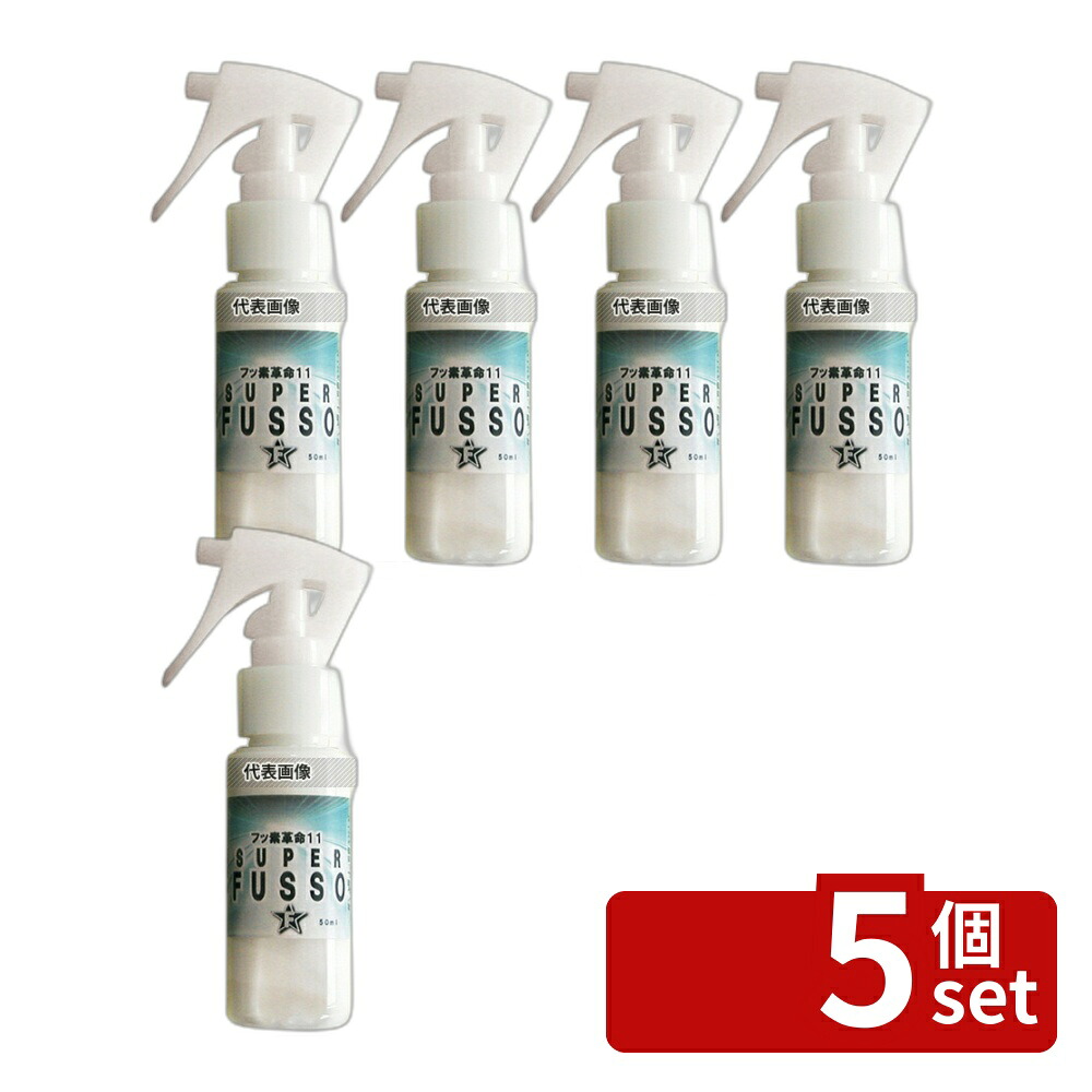 【5個セット】フッ素コート剤 フッ素革命11 (スプレータイプ) F11-S5 50ml 50ml 清掃/衛生用品 No.6466100