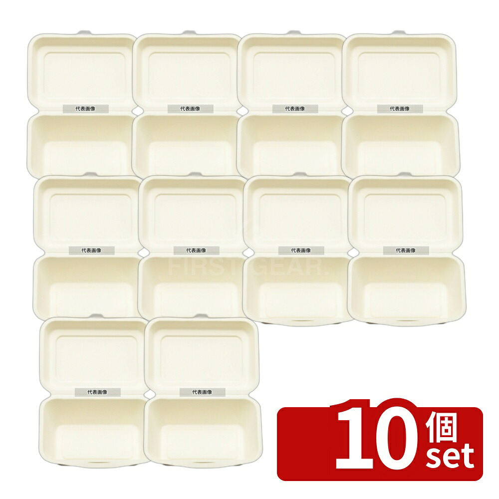 【10個セット】大黒工業 パルプモールドパック (50枚入) 小 MP-2 容器 No.6607730