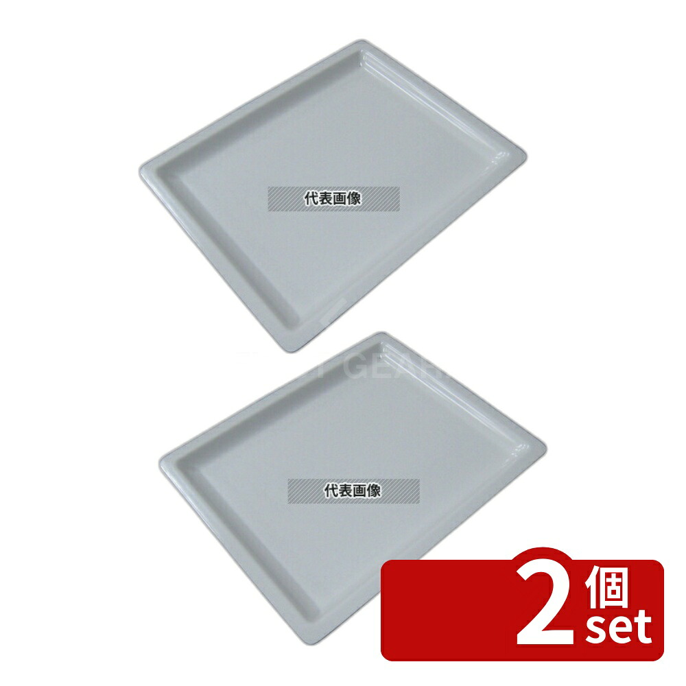 【2個セット】メラミン ガストロノームパン 1/2 20mm MEGN-1220 325×265 ディスプレイ用品 No.3848920