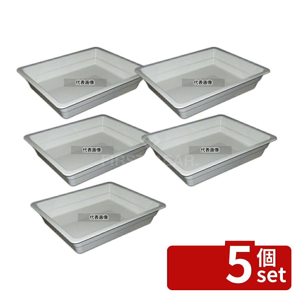 【5個セット】メラミン ガストロノームパン 1/2 65mm MEGN-1265 325&times;265 ディスプレイ用品 No.3848930｜セミプロＤＩＹ店ファースト 13,585円