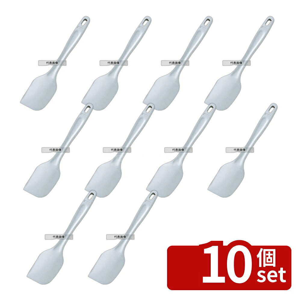 【10個セット】霜鳥製作所 シリコンモノクリーナー B-011 全長:255 ヘラ No.4546900