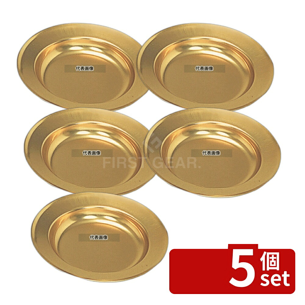 【5個セット】オオイ金属 蓚酸アルマイト カレー皿 117-B φ240×H30 φ240×H30 和/洋/中 食器 No.8091410