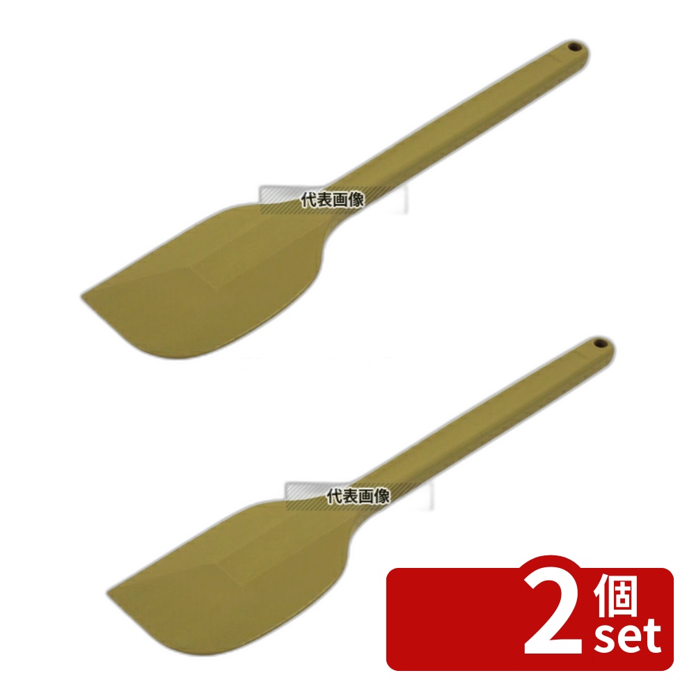 【2個セット】アラム MPF シリコンクリーンヘラ 大 黄 MP-CH-L-YE 幅82&times;全長385 スパチュラ/ヘラ/スケッパー No.8118054｜セミプロＤＩＹ店ファースト