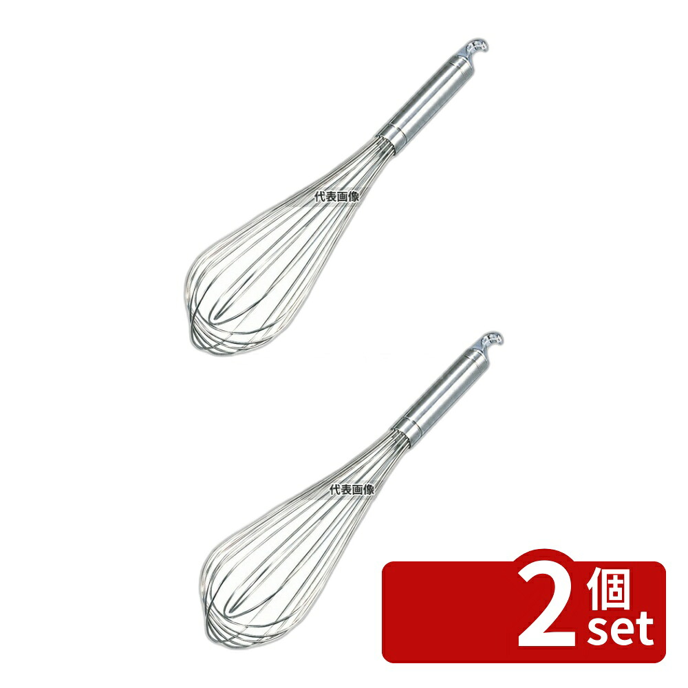 【2個セット】デバイヤー 18-10 フック付 泡立 2604-50cm 全長:535 泡立て No.8215200｜セミプロＤＩＹ店ファースト