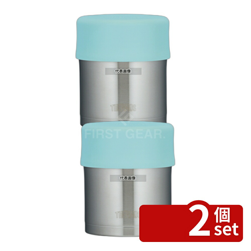 【2個セット】サーモス サーモス 真空断熱フードジャー JBN-300 ブルー 300ml 95×95×H115 福祉/養育用品 No.8351630 6,598円