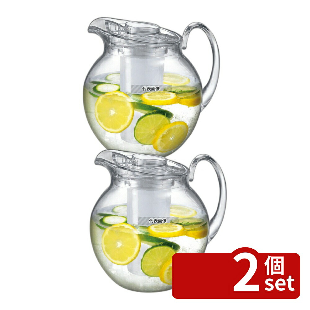 【2個セット】ビッグアイスピッチャー BP-43-c 222×195×213 カフェ/サービス用品/トレー No.7571500 6,478円