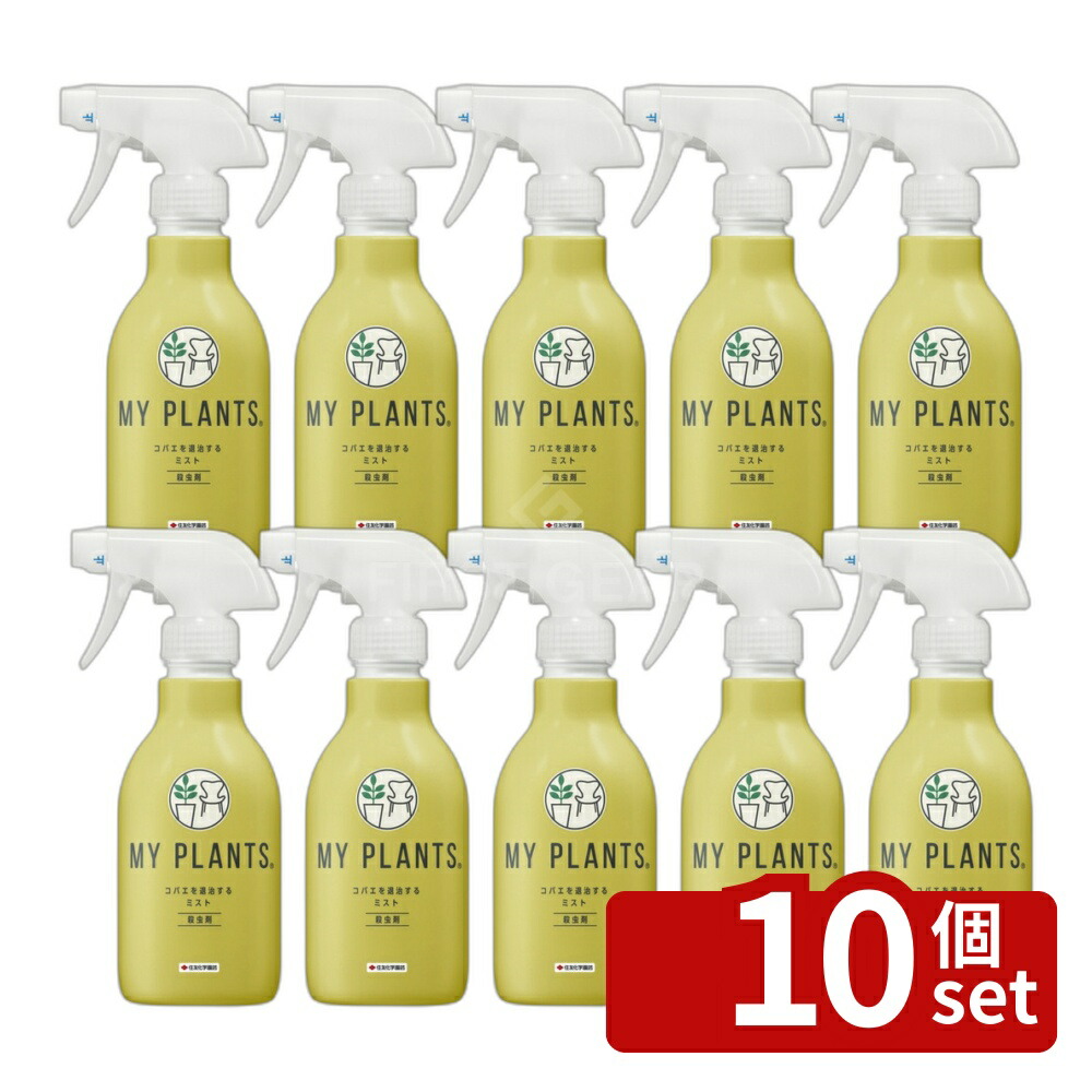 【10個セット】住友化学園芸 マイプランツ コバエを退治するミスト 250ml [4975292604495]