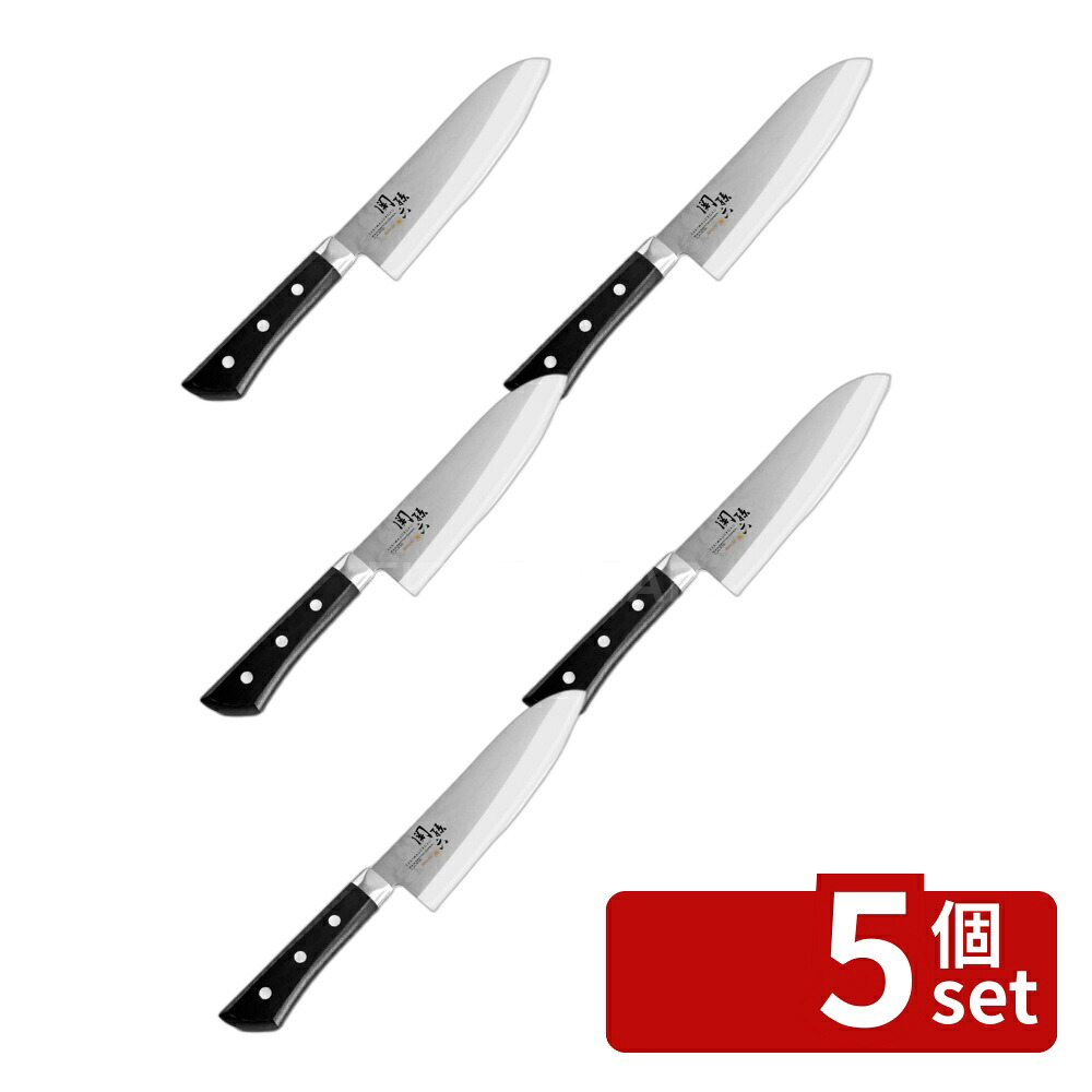 ＼レビュー特典有／【5個セット】関孫六 茜 三徳 165mm AE2905 | 包丁 三徳包丁 貝印 関孫六 ステンレス キッチンナイフ 高品質 鋭い切れ味 両刃 軽量 和食 洋食 自炊 新生活 初心者 使いやすい 魚料理 肉料理 野菜料理 研ぎやすい 耐熱ハンドル 長持ち｜セミプロＤＩＹ店ファースト